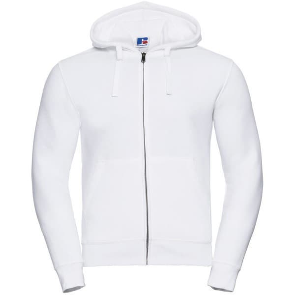 Russell Mens Authentic Full Zip Hooded Sweatshirt / Hoodie med hel dragkedja