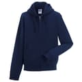 Miniatyrbild 3 av 4: Russell Mens Authentic Full Zip Hooded Sweatshirt / Hoodie med hel dragkedja