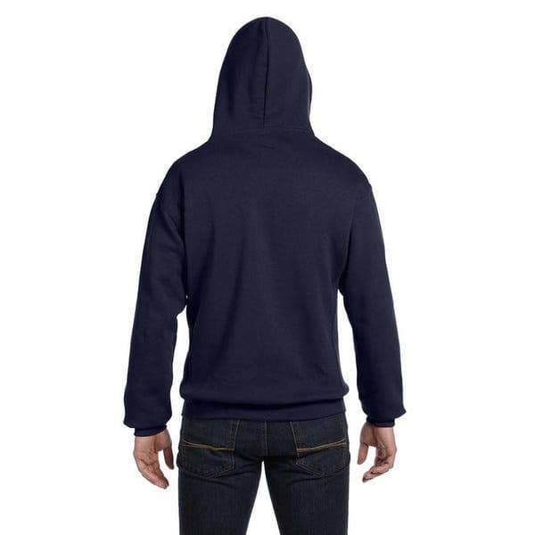 Russell Mens Authentic Full Zip Hooded Sweatshirt / Hoodie med hel dragkedja