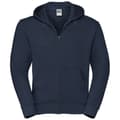 Miniatyrbild 1 av 4: Russell Mens Authentic Full Zip Hooded Sweatshirt / Hoodie med hel dragkedja