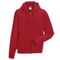 Miniatyrbild 4 av 5: Russell Mens Authentic Full Zip Hooded Sweatshirt / Hoodie med hel dragkedja