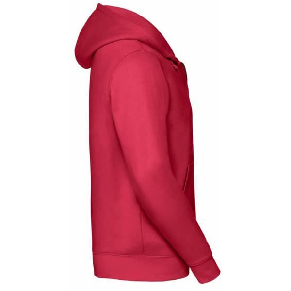 Russell Mens Authentic Full Zip Hooded Sweatshirt / Hoodie med hel dragkedja