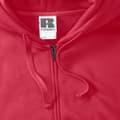 Miniatyrbild 5 av 5: Russell Mens Authentic Full Zip Hooded Sweatshirt / Hoodie med hel dragkedja
