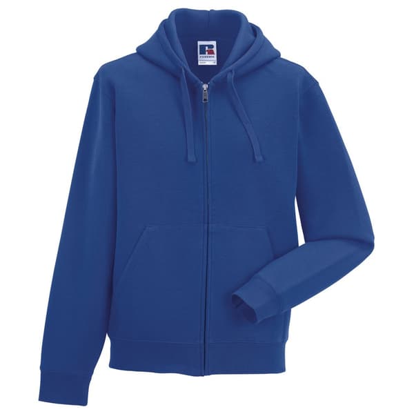 Russell Mens Authentic Full Zip Hooded Sweatshirt / Hoodie med hel dragkedja