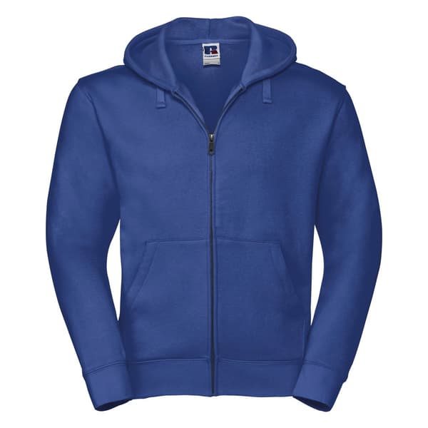 Russell Mens Authentic Full Zip Hooded Sweatshirt / Hoodie med hel dragkedja
