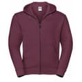 Miniatyrbild 1 av 3: Russell Mens Authentic Full Zip Hooded Sweatshirt / Hoodie med hel dragkedja
