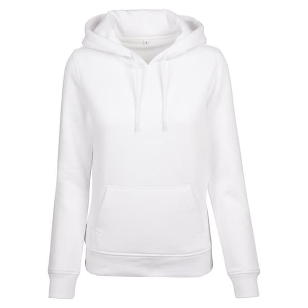 Build Your Brand Womens Heavy Hoody/Sweatshirt