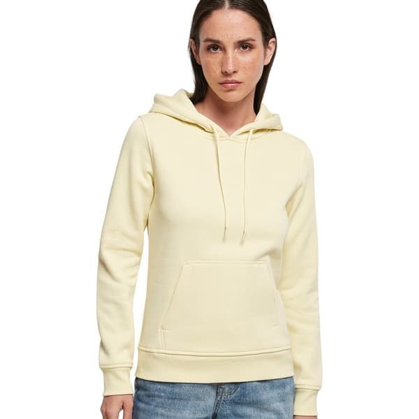 Build Your Brand Kraftig hættetrøje/sweatshirt til kvinder