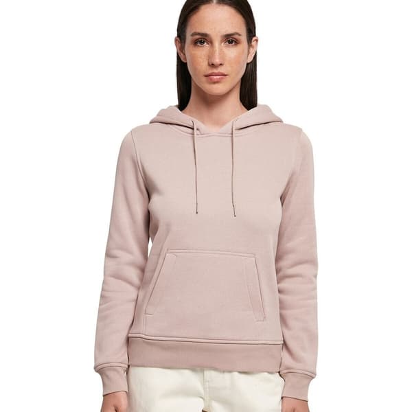 Build Your Brand Kraftig hættetrøje/sweatshirt til kvinder