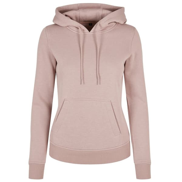 Build Your Brand Kraftig hættetrøje/sweatshirt til kvinder