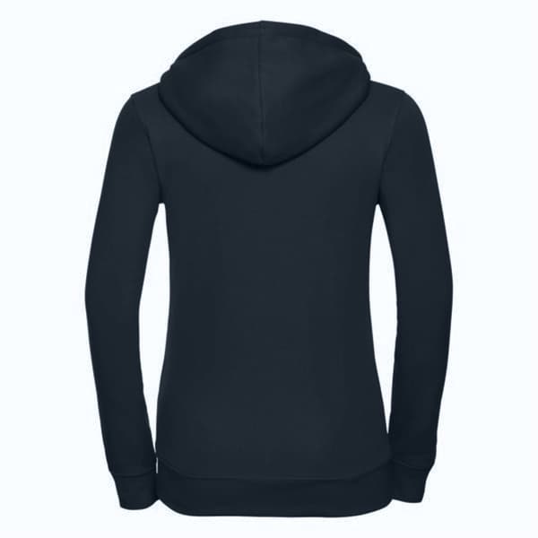 Russell Ladies Premium Authentic Hoodie med dragkedja (3-lagers tyg)