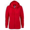 Miniatyrbild 1 av 2: Russell Ladies Premium Authentic Hoodie med dragkedja (3-lagers tyg)