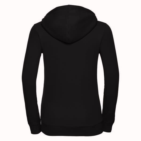 Russell Ladies Premium Authentic hættetrøje med lynlås (3-lags stof)