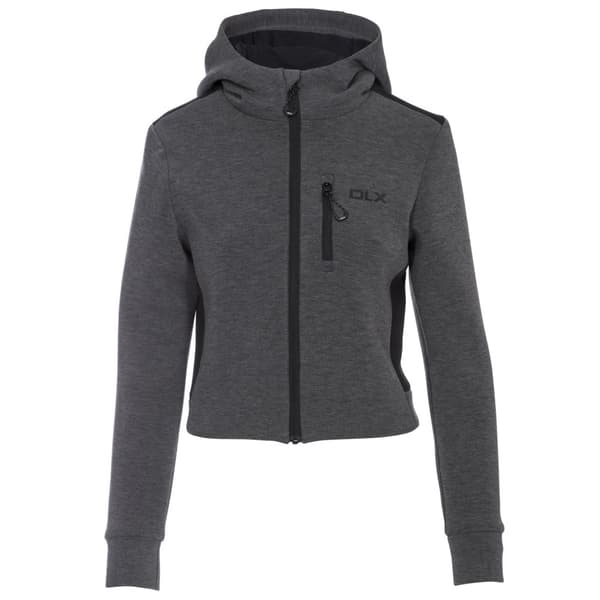 Trespass Womens/ladies Fernanda DLX Track Jacket Grey Marl L