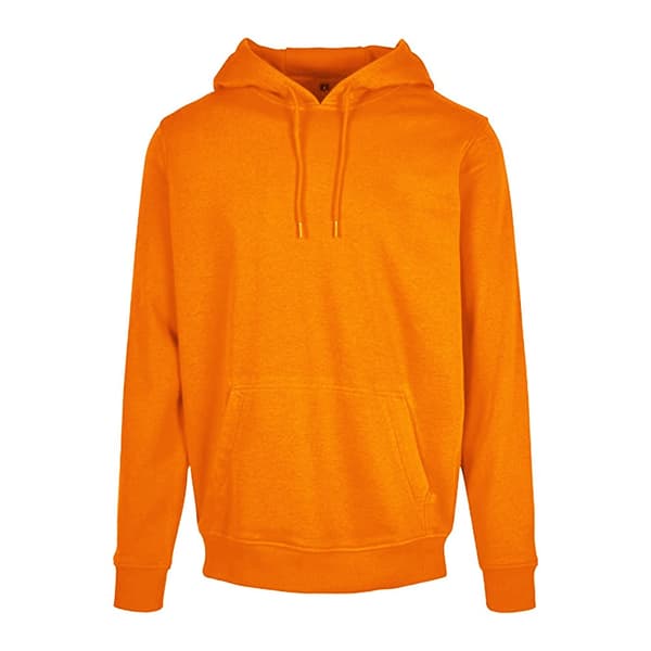 Build Your Brand Mens Heavy Pullover Hoodie