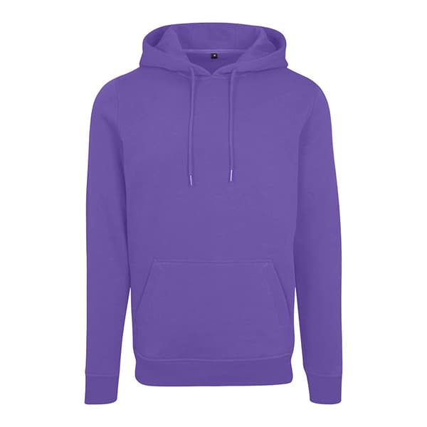 Build Your Brand Mens Heavy Pullover Hoodie