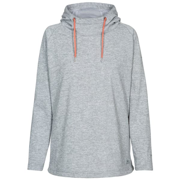 Trespass Kvinder/damer Stumble Hooded Fleece Grey Marl XXS