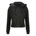 Miniatyrbild 1 av 2: AWDis Just Hoods Hoodie för kvinnor och damer med skuret huvudskydd (Girlie)