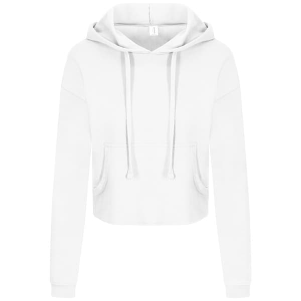 AWDis Just Hoods Hoodie för kvinnor och damer med skuret huvudskydd (Girlie)