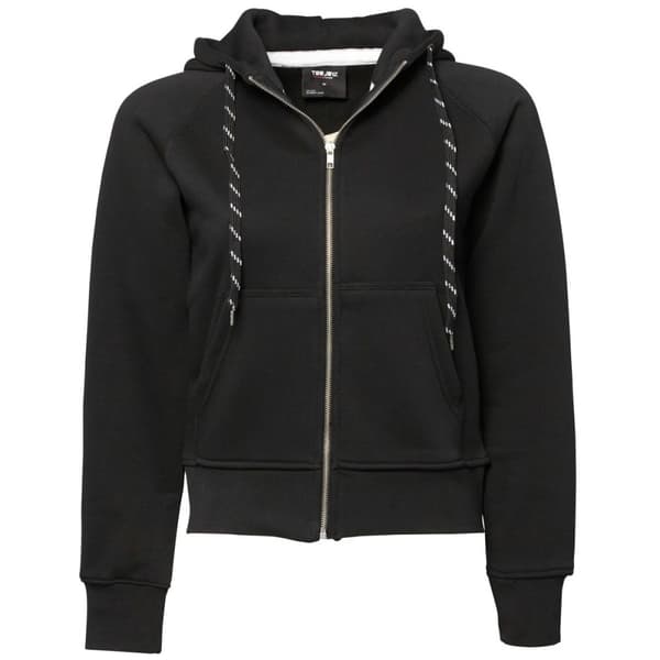 Tee Jays Kvinnor/Damer med hel dragkedja med huva och tröja med hel dragkedja Black 2XL