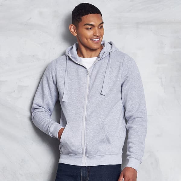 AWDis Just Hoods Mens Graduate Heavyweight Full Zip Hoodie