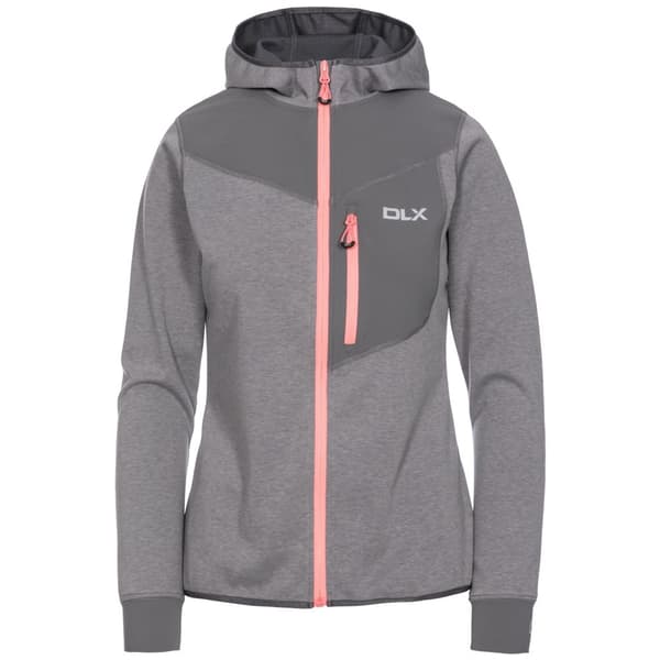 Trespass Kvinnor/Damer Jazmin DLX Hoodie Platinum Marl XXS
