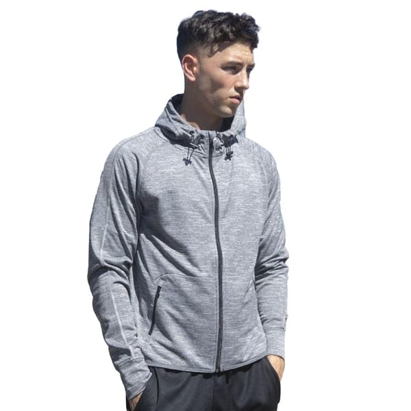 Tombo Teamsport Unisex Lightweight Running Hoodie With Reflective Tape
