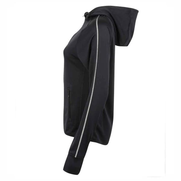 Tombo Teamsport Unisex Lightweight Running Hoodie With Reflective Tape