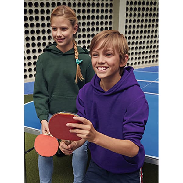 Fruit of the Loom Barn Unisex Hooded Sweatshirt / Hoodie med huva för barn