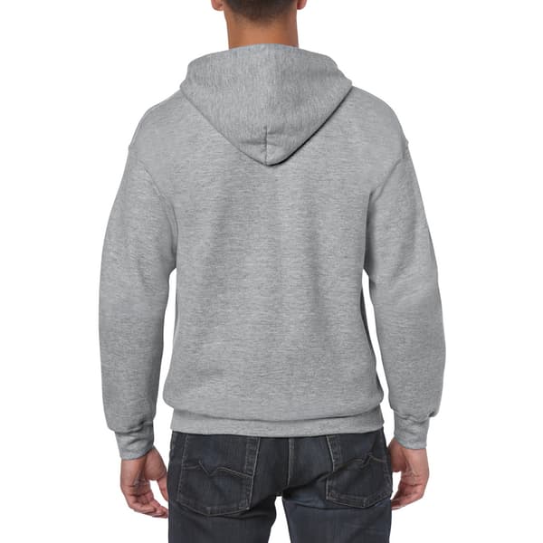 Gildan Heavy Blend Unisex Adult Full Zip Hooded Sweatshirt Top