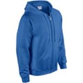 Miniatyrbilde 3 av 5: Gildan Heavy Blend Unisex Adult Full Zip Hooded Sweatshirt Top