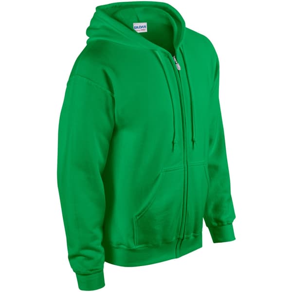 Gildan Heavy Blend Unisex Adult Full Zip Hooded Sweatshirt Top