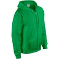 Miniatyrbilde 3 av 5: Gildan Heavy Blend Unisex Adult Full Zip Hooded Sweatshirt Top