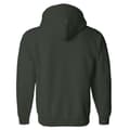 Miniatyrbilde 4 av 5: Gildan Heavy Blend Unisex Adult Full Zip Hooded Sweatshirt Top