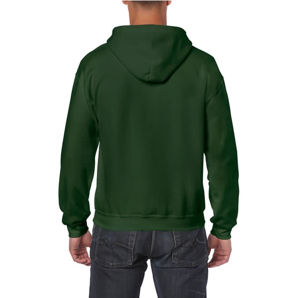 Gildan Heavy Blend Unisex Adult Full Zip Hooded Sweatshirt Top
