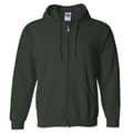 Miniatyrbilde 2 av 5: Gildan Heavy Blend Unisex Adult Full Zip Hooded Sweatshirt Top