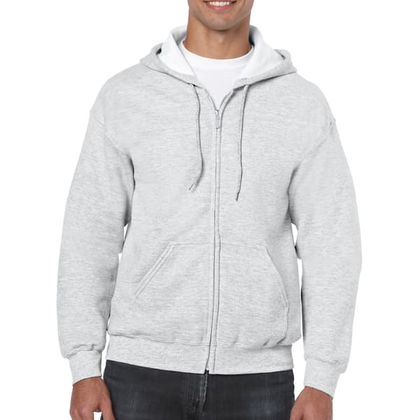 Gildan Heavy Blend Unisex Adult Full Zip Hooded Sweatshirt Top