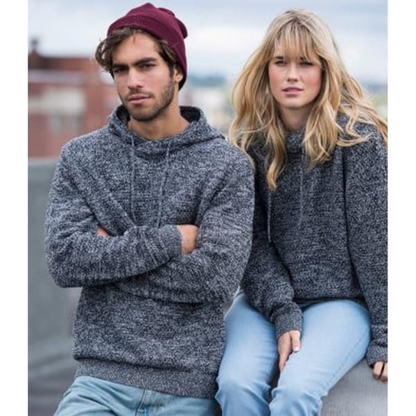 Ecologie Voksne Unisex Iguazu strikket hættetrøje