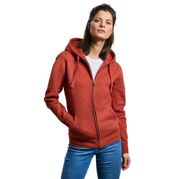 Russell Womens/Ladies Authentic Zipped Hoodie