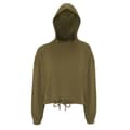 Miniatyrbilde 1 av 3: TriDri Womens/Ladies Cropped Oversize Hoodie