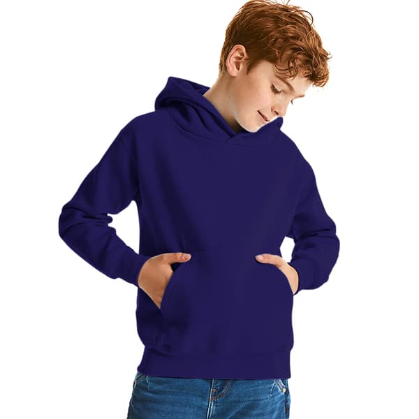 Jerzees Schoolgear sweatshirt med hætte til børn