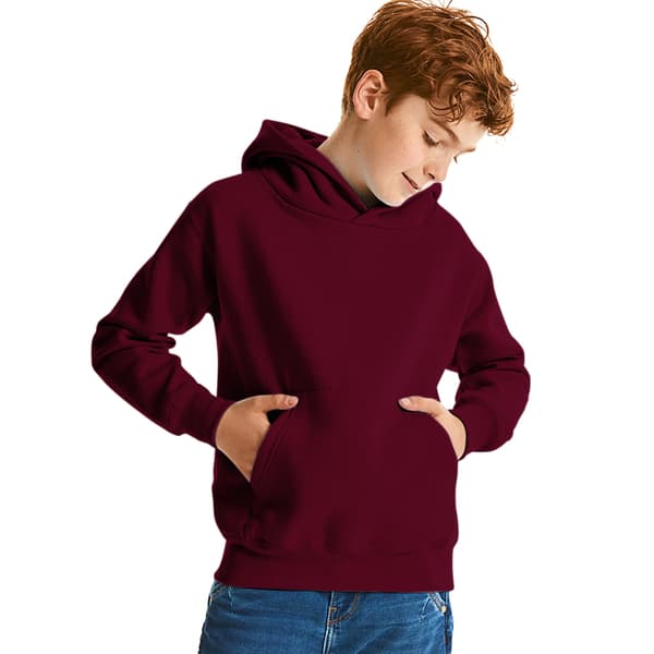 Jerzees Schoolgear sweatshirt med hætte til børn