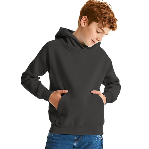 Jerzees Schoolgear sweatshirt med hætte til børn