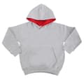 Miniatyrbild 1 av 2: Awdis Kids Varsity Hooded Sweatshirt / Hoodie / Skolkläder