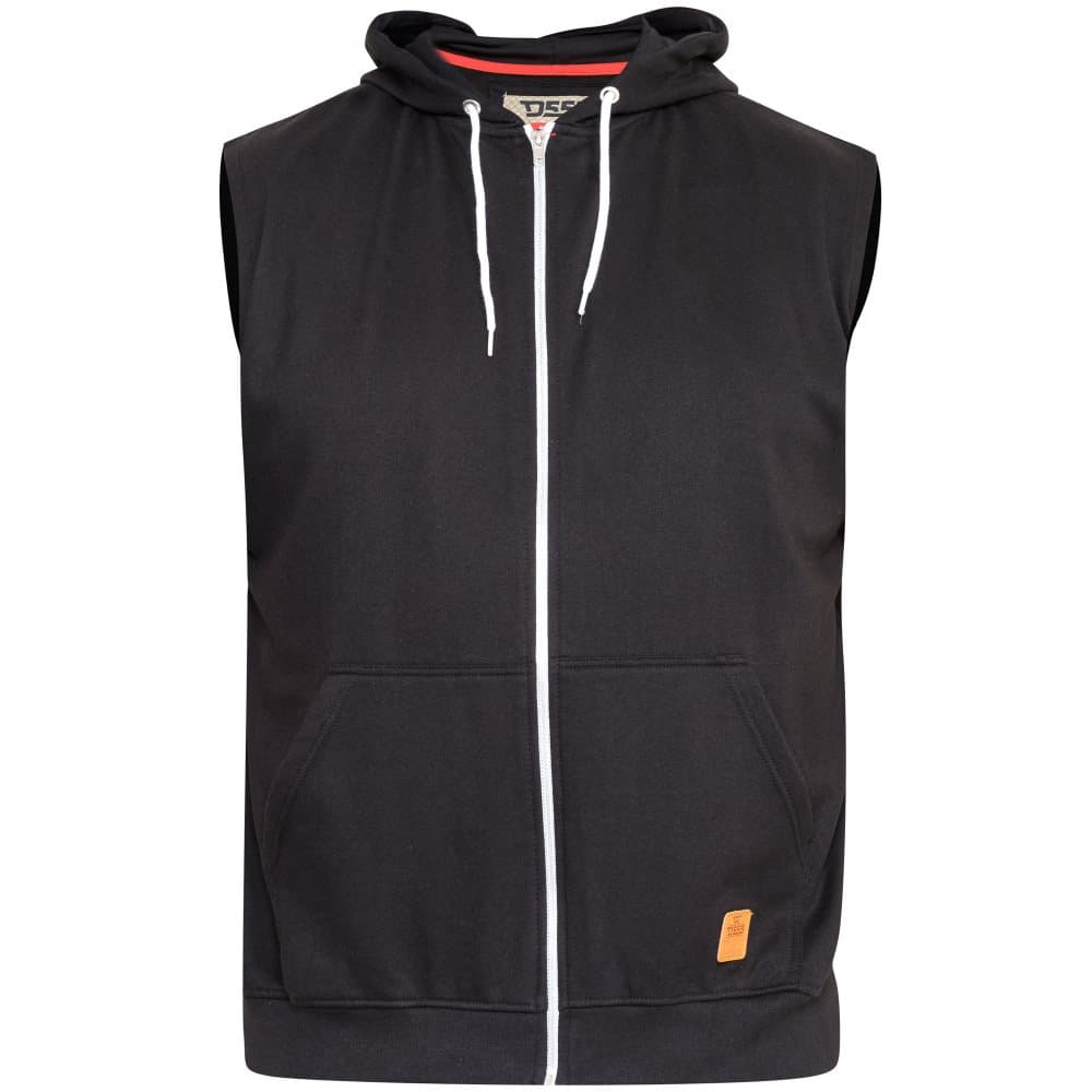 Duke Blake Kingsize ärmlös hoody för män
