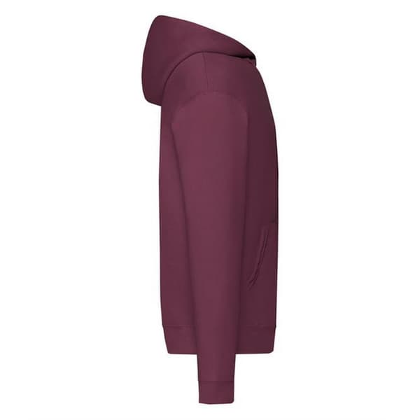 Fruit Of The Loom Mens Zip Through Hooded Sweatshirt / Hoodie