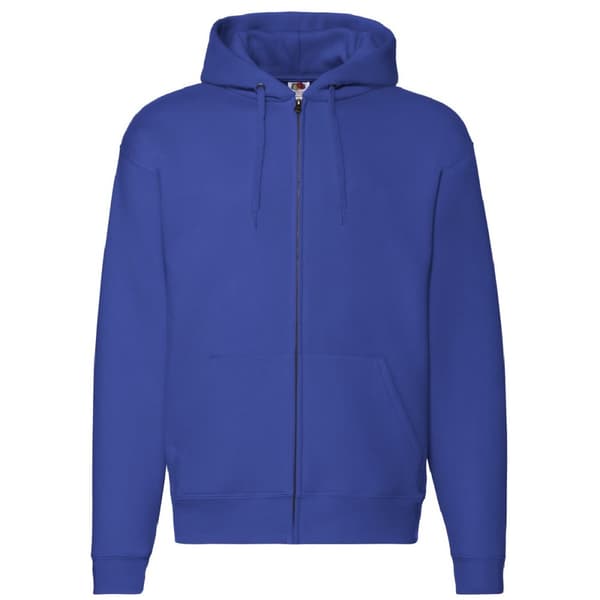 Fruit Of The Loom Mens Zip Through Hooded Sweatshirt / Hoodie