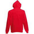 Pikkukuva 2 / 2: Fruit Of The Loom Mens Zip Through Hooded Sweatshirt / Hoodie