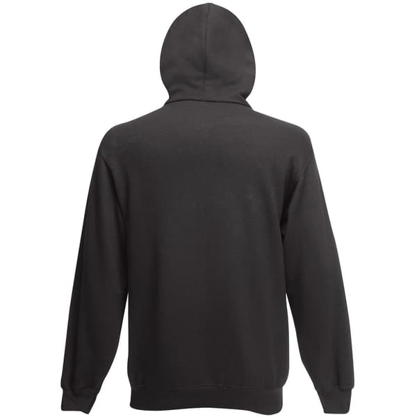 Fruit Of The Loom Mens Zip Through Hooded Sweatshirt / Hoodie