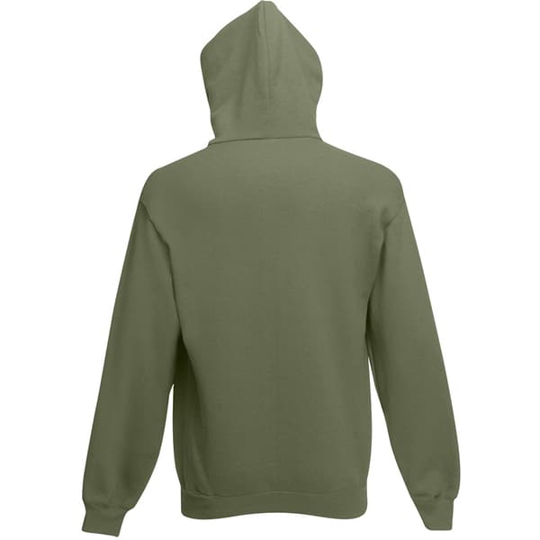Fruit Of The Loom Mens Zip Through Hooded Sweatshirt / Hoodie